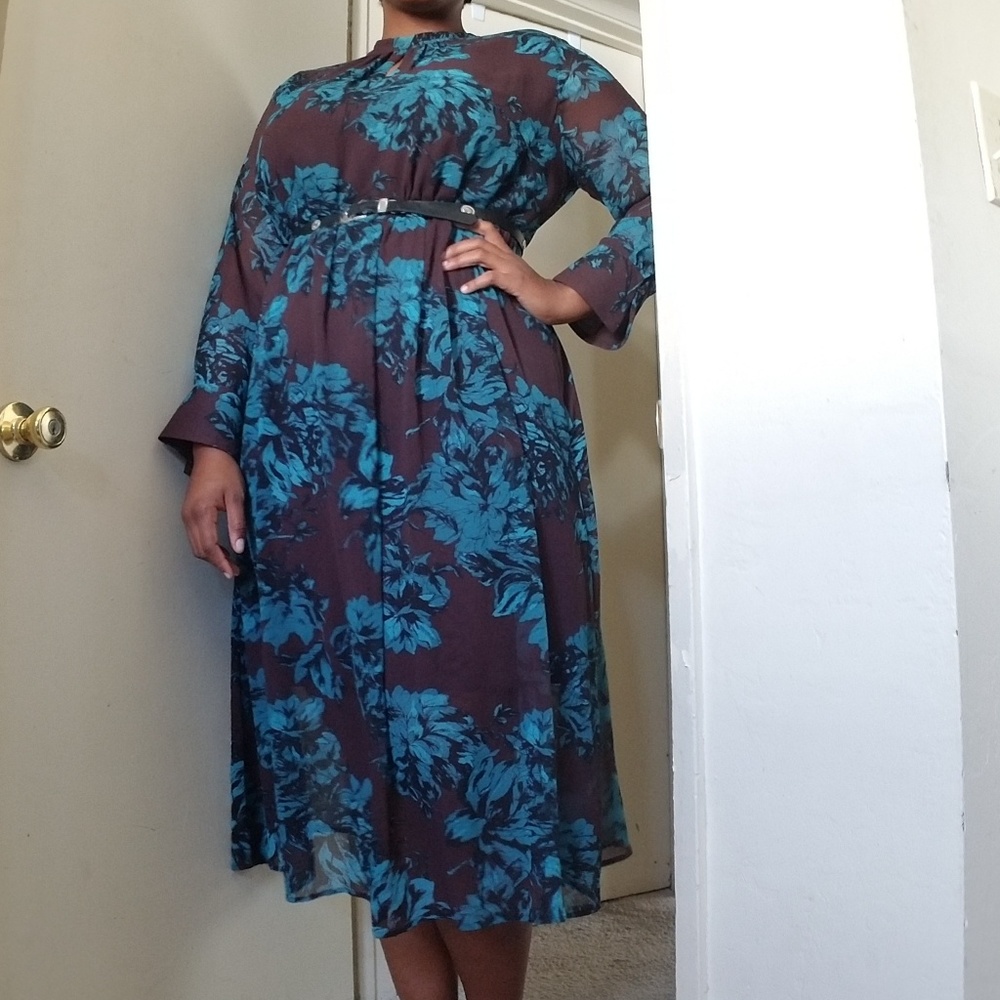 Brown Fall Dress